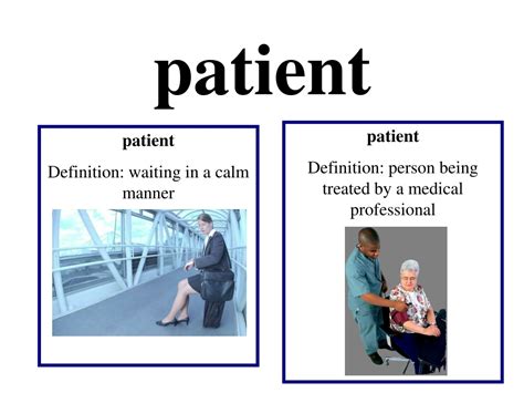 Patient Meaning .